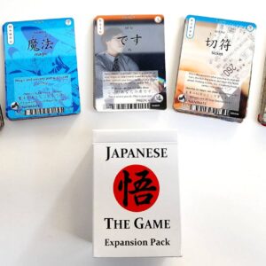 Learn Japanese with this easy card game.