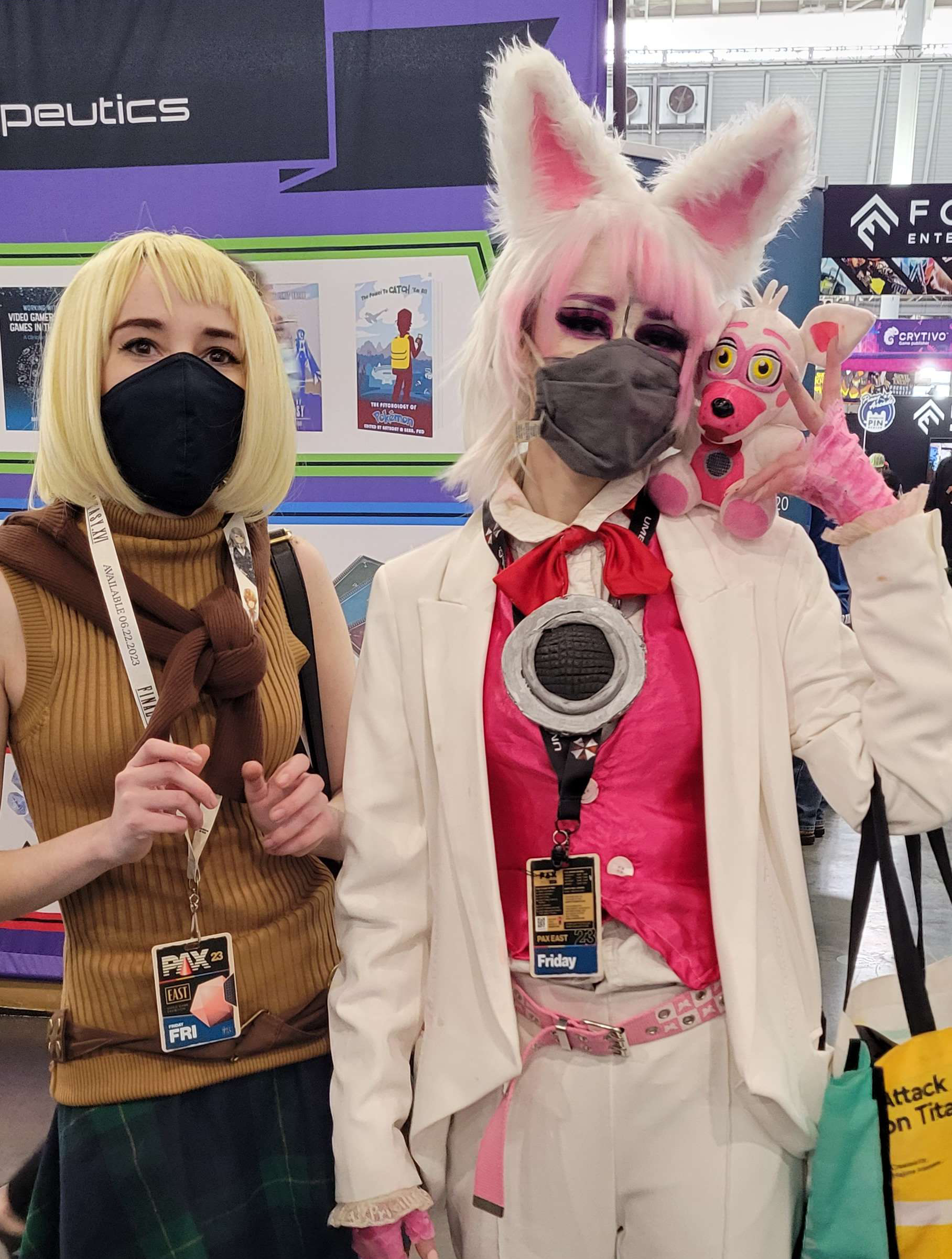 pax east cosplay at the Japanese: The Game booth